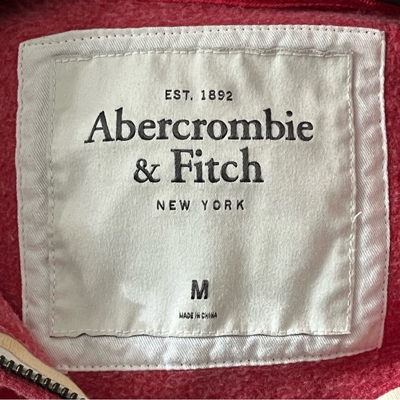 Abercrombie and fitch zip up thick hoodie, size medium M. - Picture 8 of 9